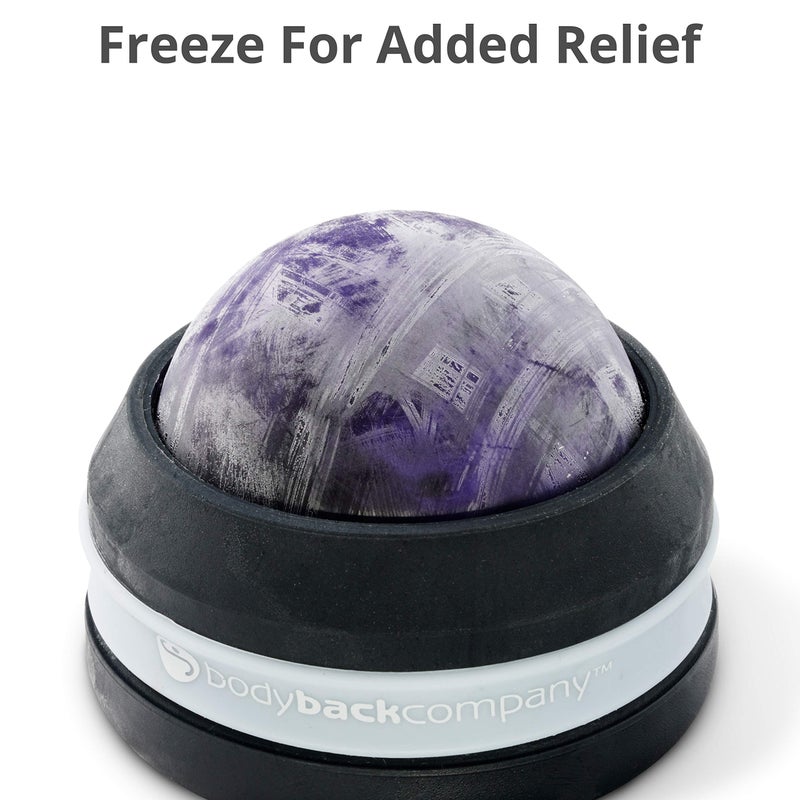 Body Back Manual Massage Roller Ball | Deep Tissue Roller & Lacrosse Ball - Hand Held Massager for Sore Muscles & Joint Pain | 360 Degree Mobility Therapy Ball | Ideal for Athletes & Fitness Recovery - Image 5